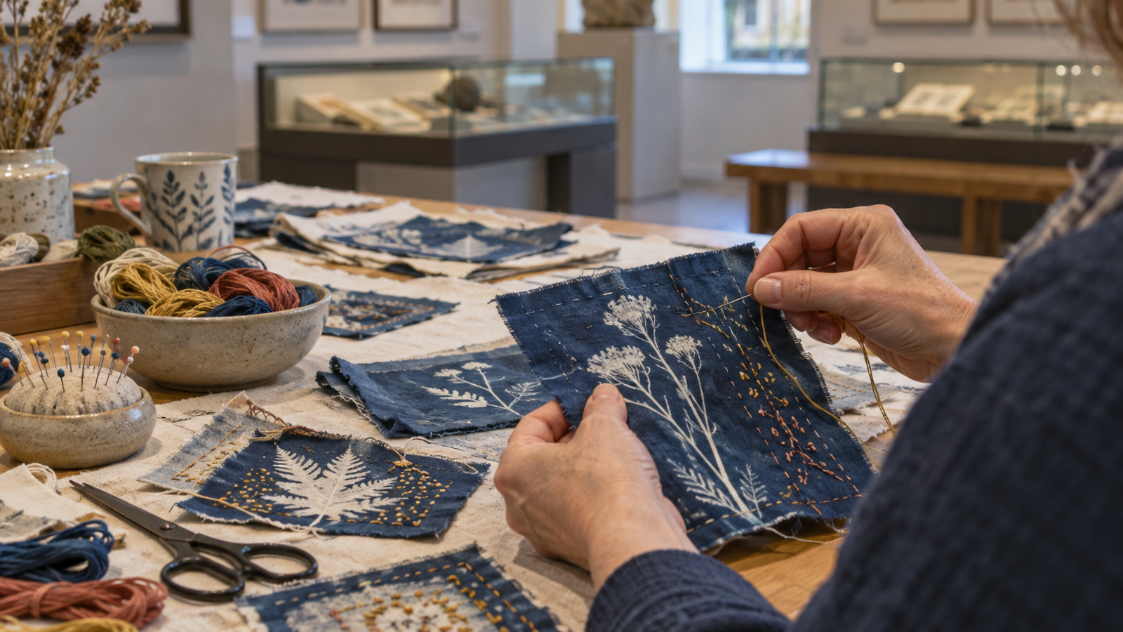 Workshop with Dorothy Tucker: Into the Blue