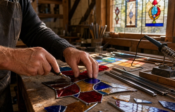 Leaded Stained Glass Workshop