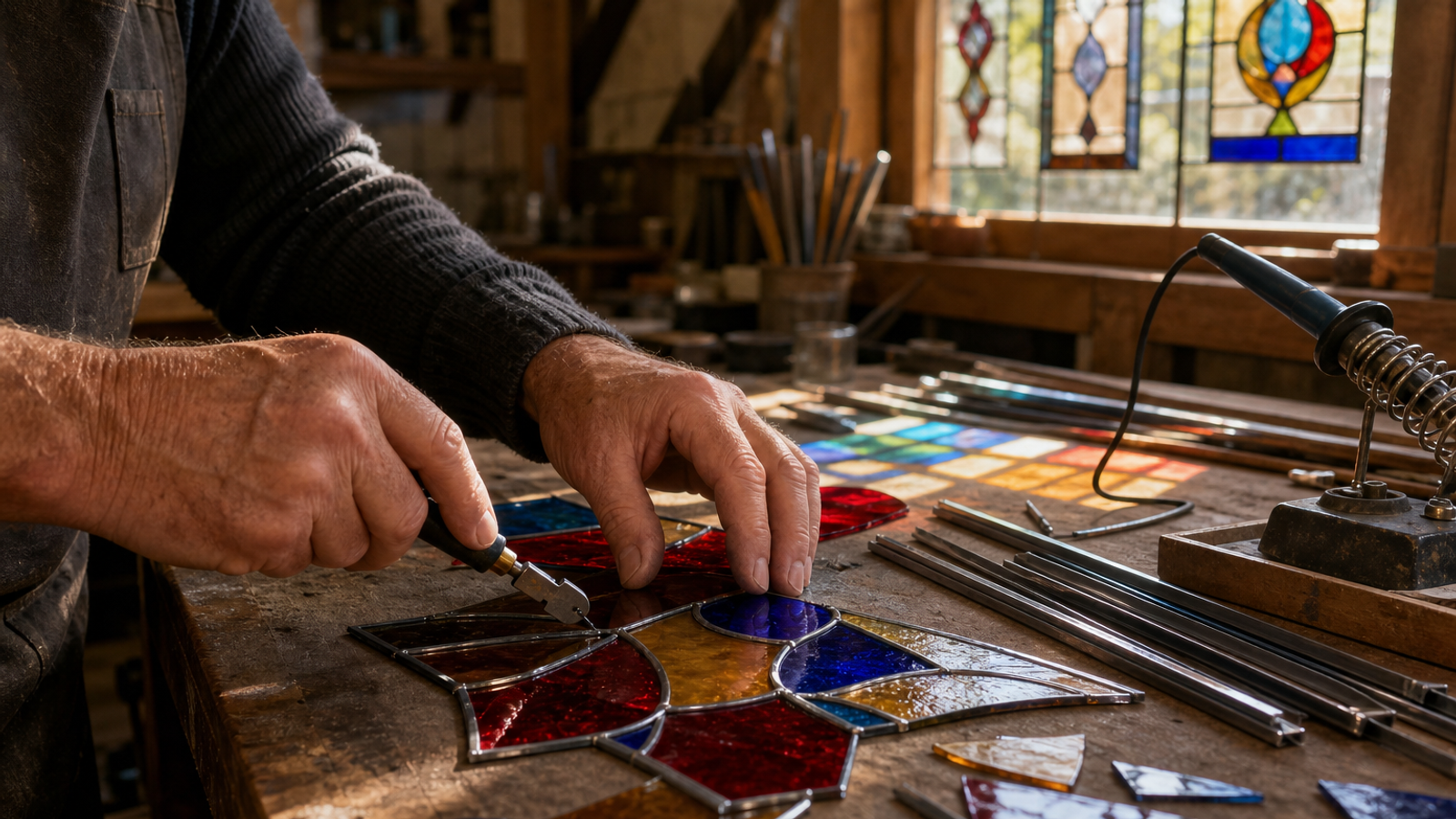 Leaded Stained Glass Workshop