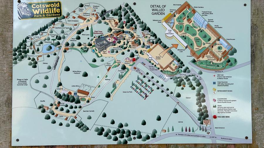 Cotswold Wildlife Map