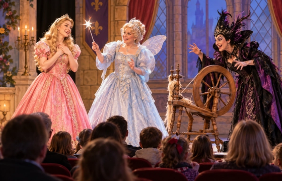 Sleeping Beauty: family pantomime (opening night)