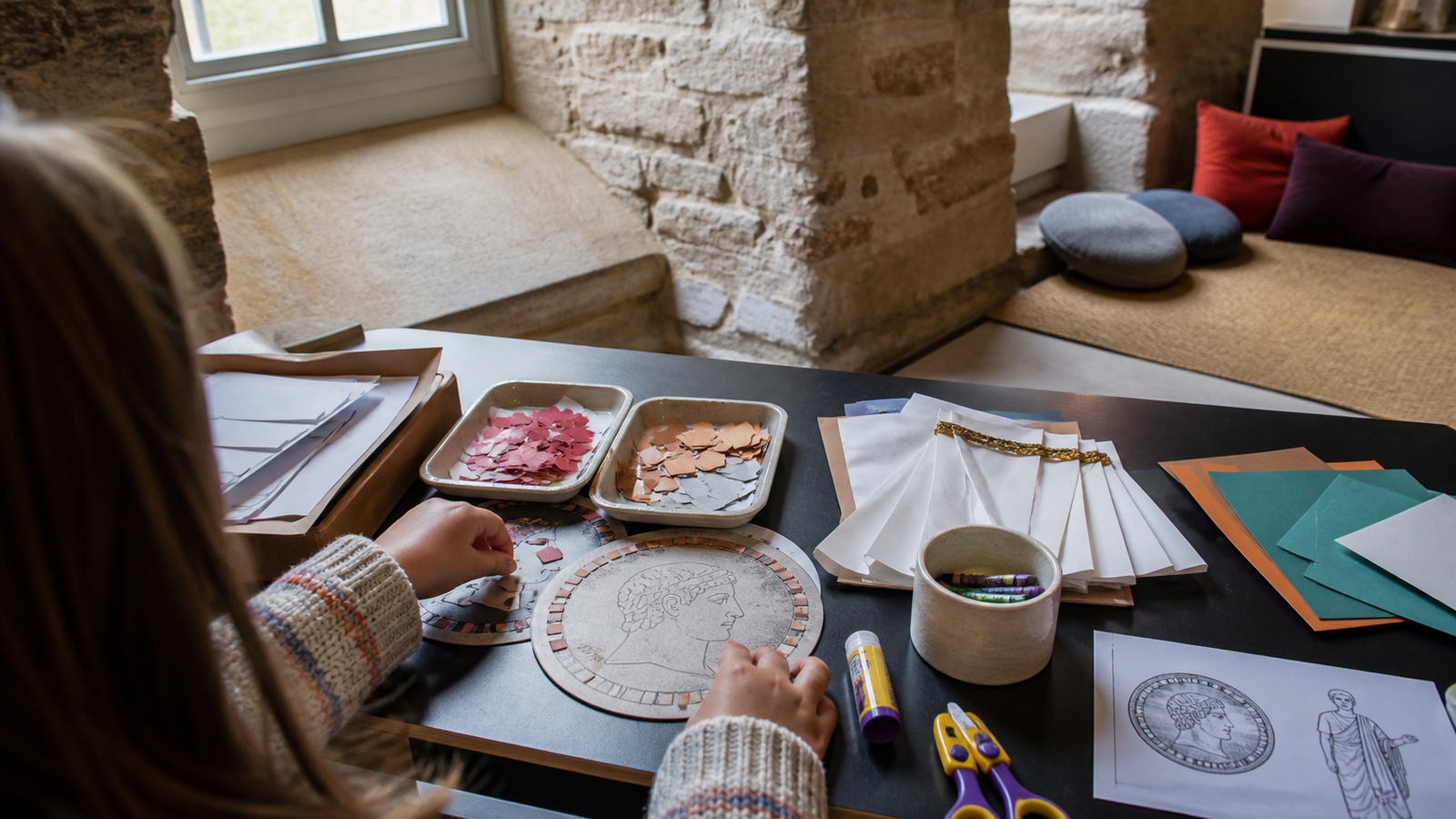 Revealing the Romans - Museum inspired relaxed family session