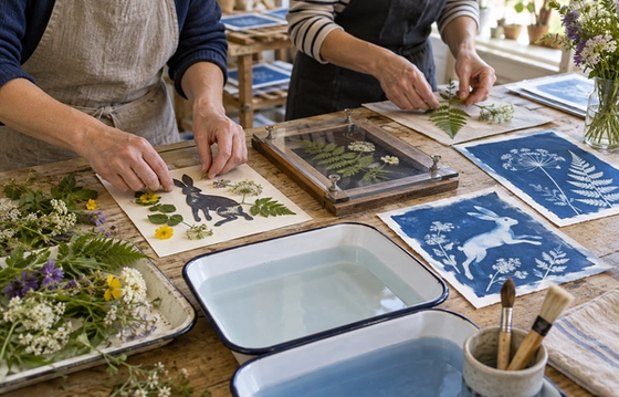 Historic Cyanotype Printing