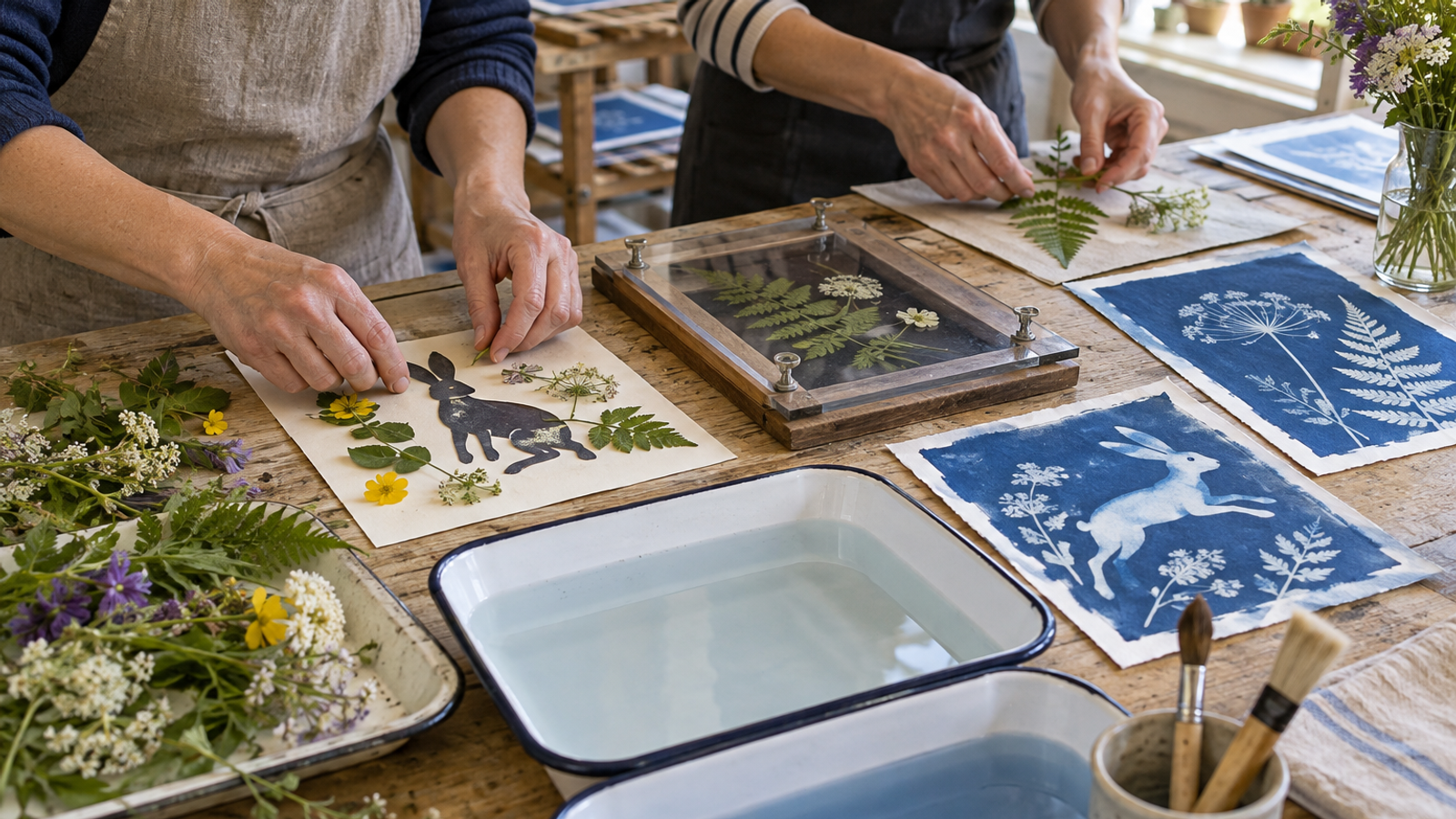 Historic Cyanotype Printing
