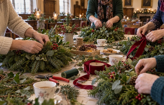 Wreath Making with HEALS of Malmesbury