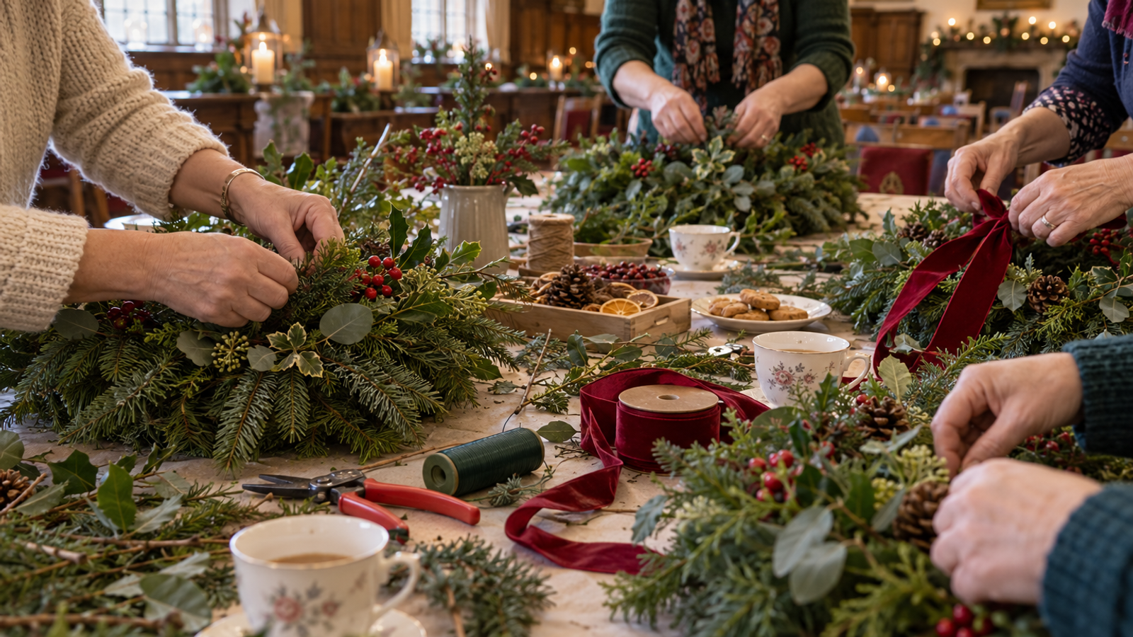 Wreath Making with HEALS of Malmesbury