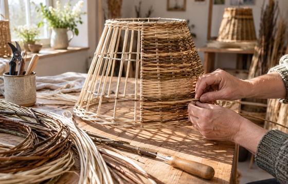 Woven Willow Lampshade: Two-Day Workshop