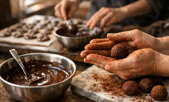 🍫 Chocolate Truffle Workshop – Bampton 🍫