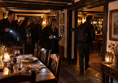 Supper and Ghost Hunt at The New Inn, Lechlade