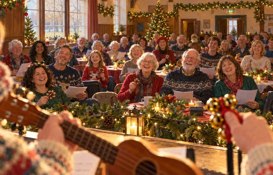 The T'UKES Christmas singalong: afternoon music