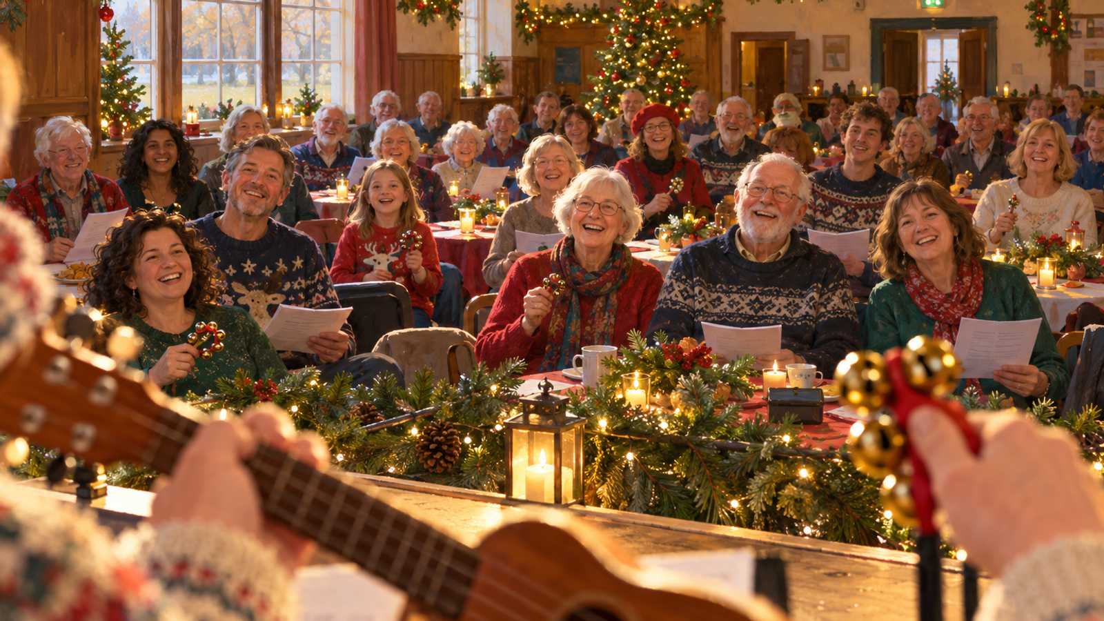 The T'UKES Christmas singalong: afternoon music