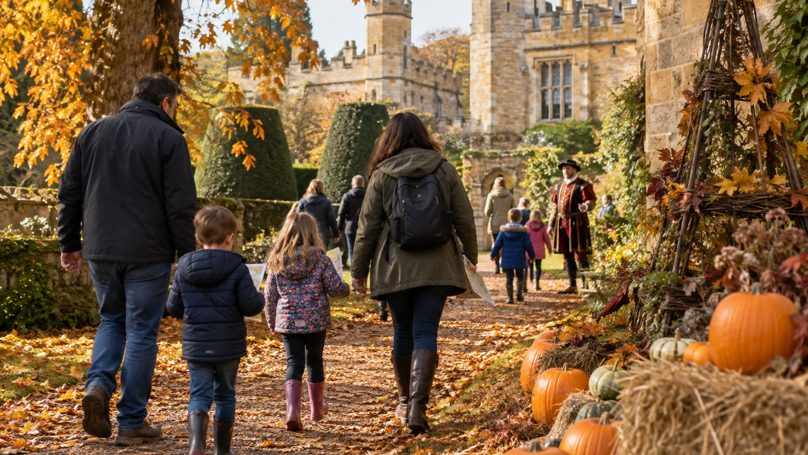 October Half Term: Ghosts, Pumpkins & Tudor Tales