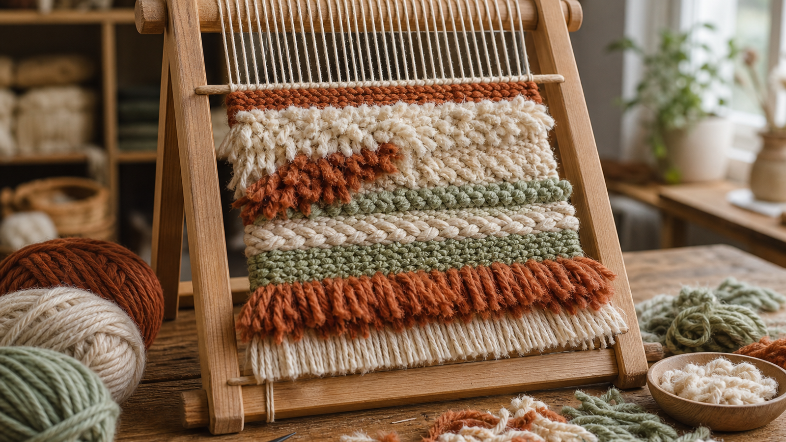 Frame Loom Weaving 
