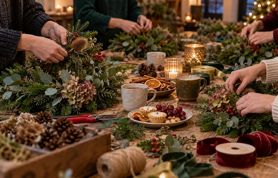 Christmas Wreath Workshop at The Sub Rooms