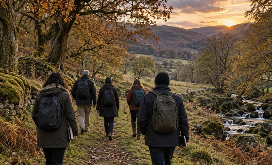Poetry Walk at Dusk with Philip Rush