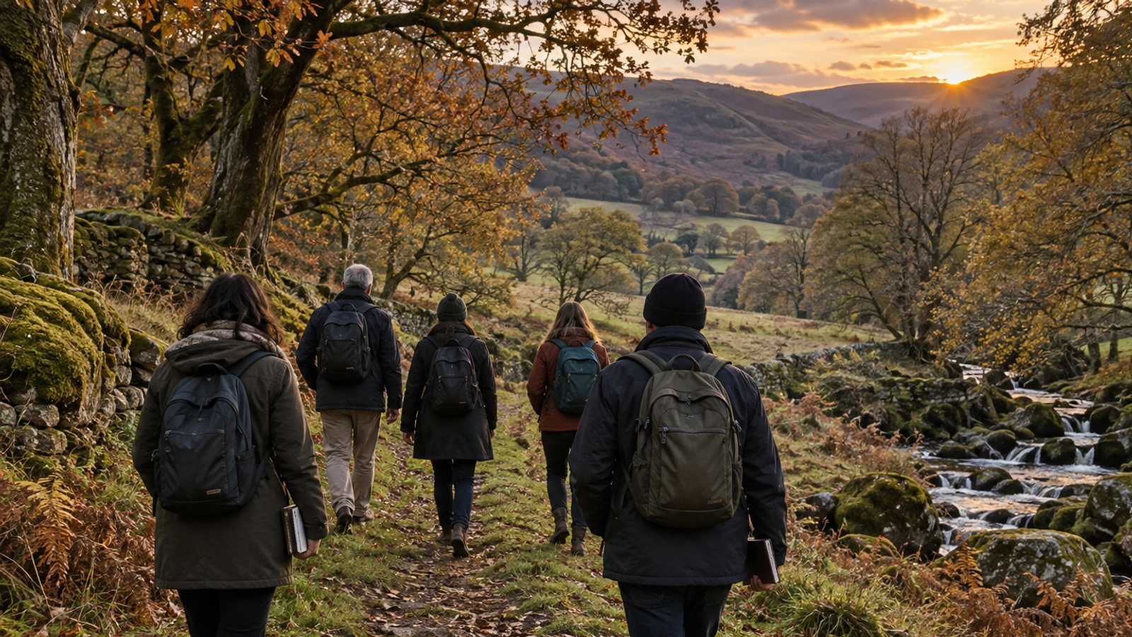 Poetry Walk at Dusk with Philip Rush