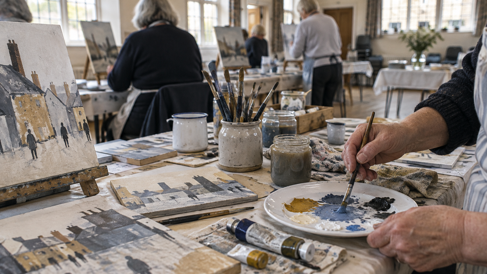 Paint Like Lowry: Practical Workshop, Age 15+