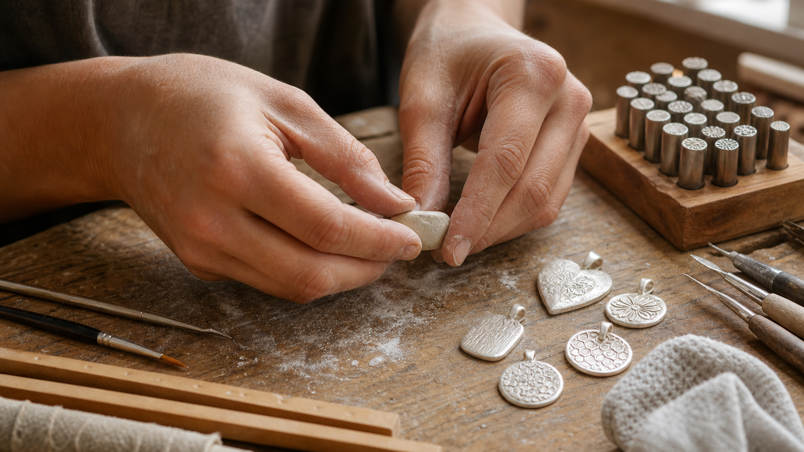 Silver Clay Jewellery Introduction Workshop