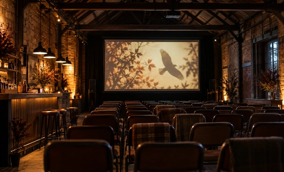 H is for Hawk at Tetbury Goods Shed