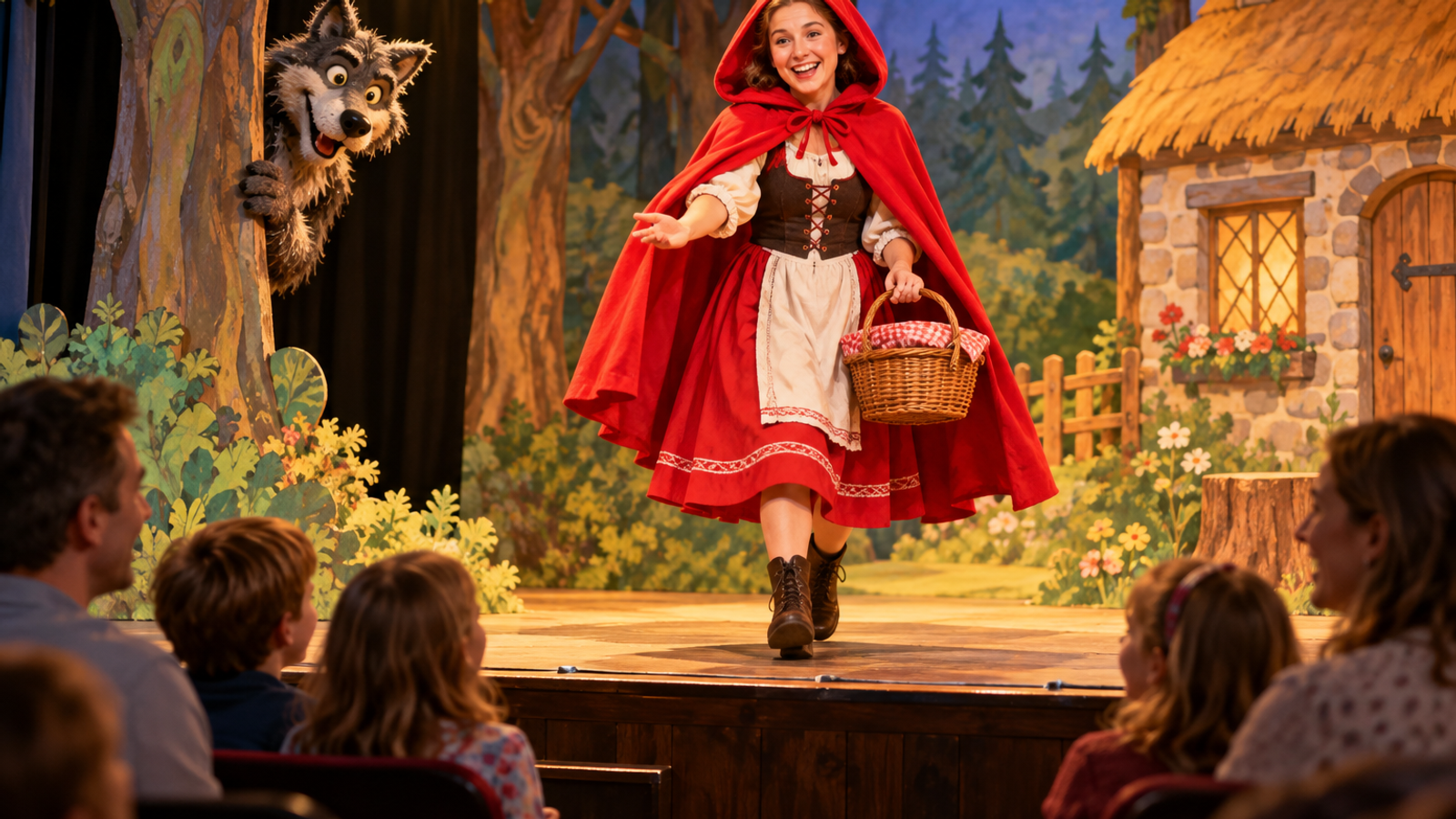 Little Red Riding Hood: family pantomime (7 January evening)