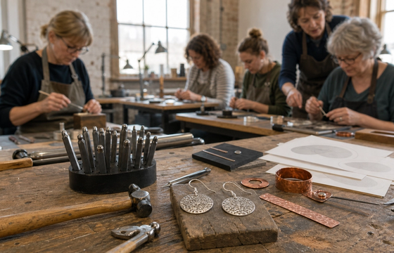 Make your own Silver Earrings