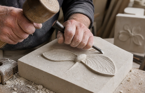 Stone Carving Taster - Carve a Sycamore Seed in Portland Stone