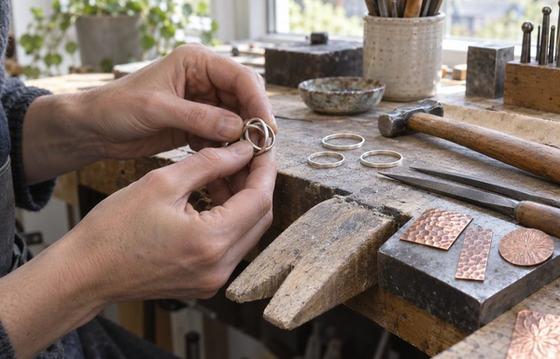 Silver 'Russian' Ring Making