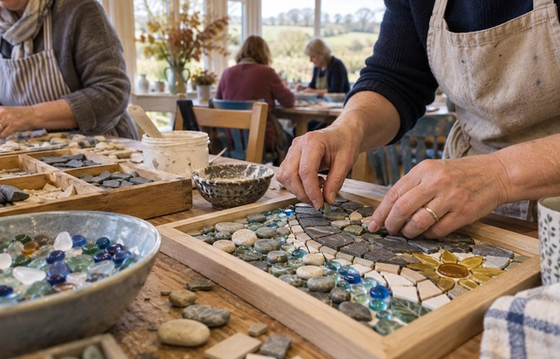 Mosaic in a Frame Workshop