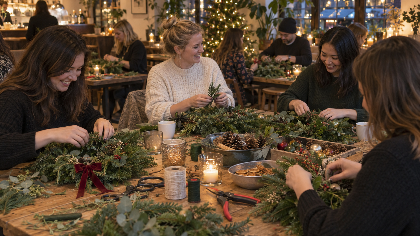 Festive Wreath Evening