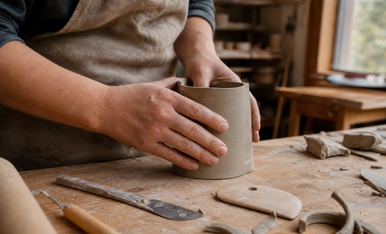 Ceramics for Beginners: Make a Mug and Spoon by Hand