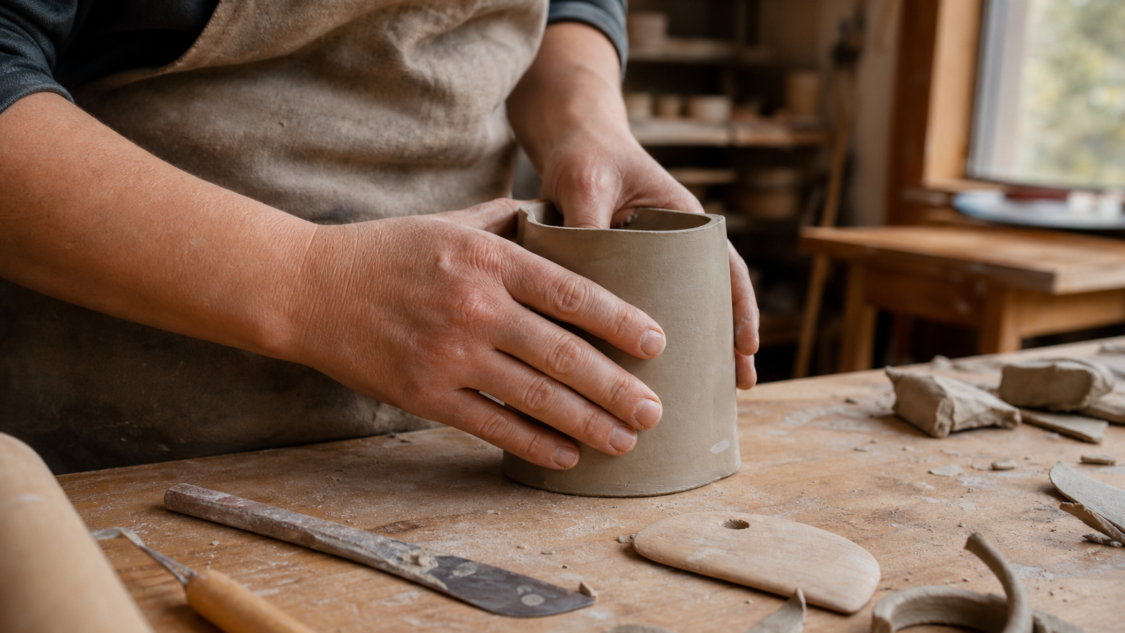 Ceramics for Beginners: Make a Mug and Spoon by Hand