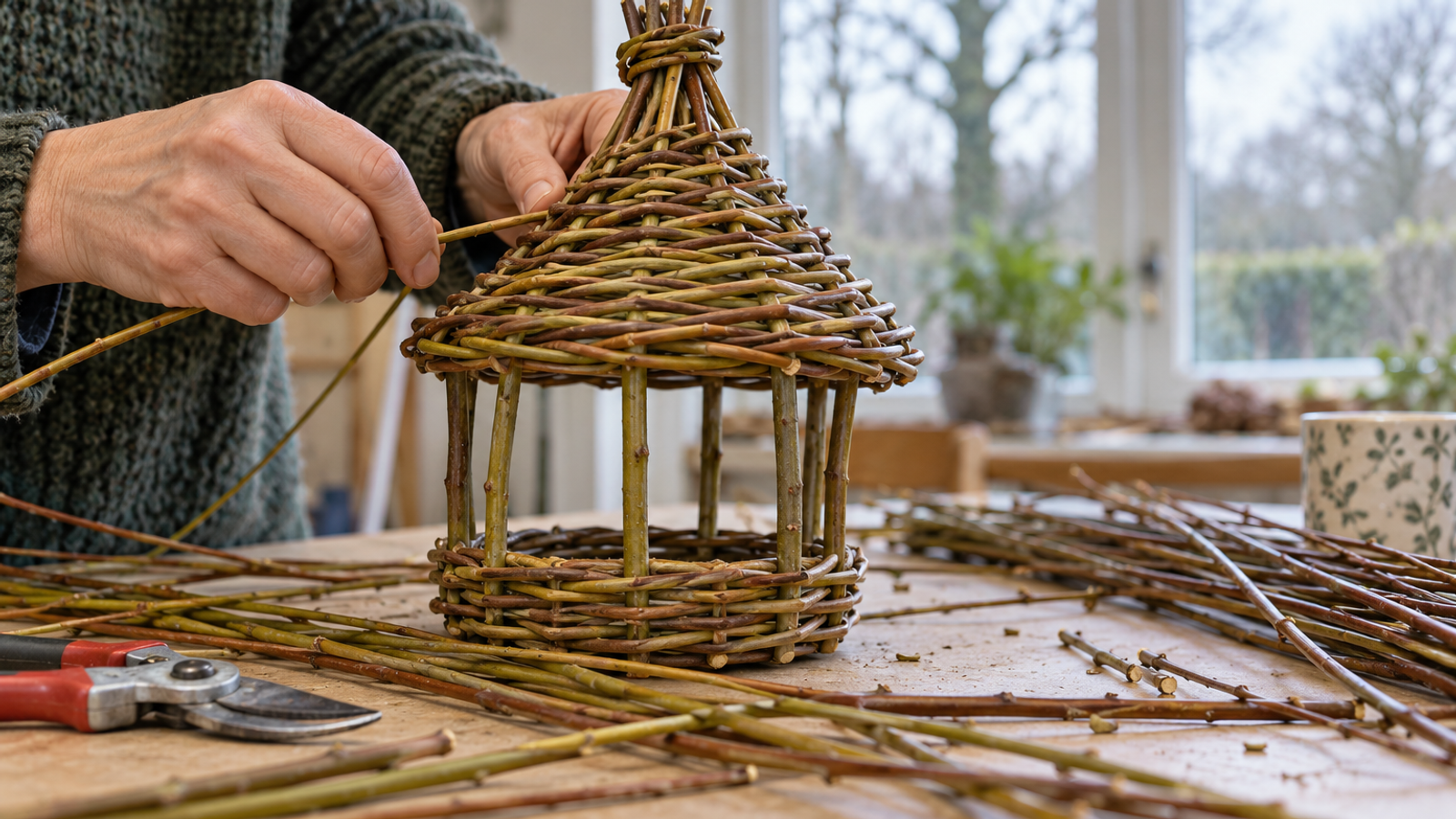 Willow Sculpture at Westonbirt: winter classroom workshop