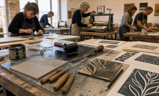 Introduction to Lino Printing
