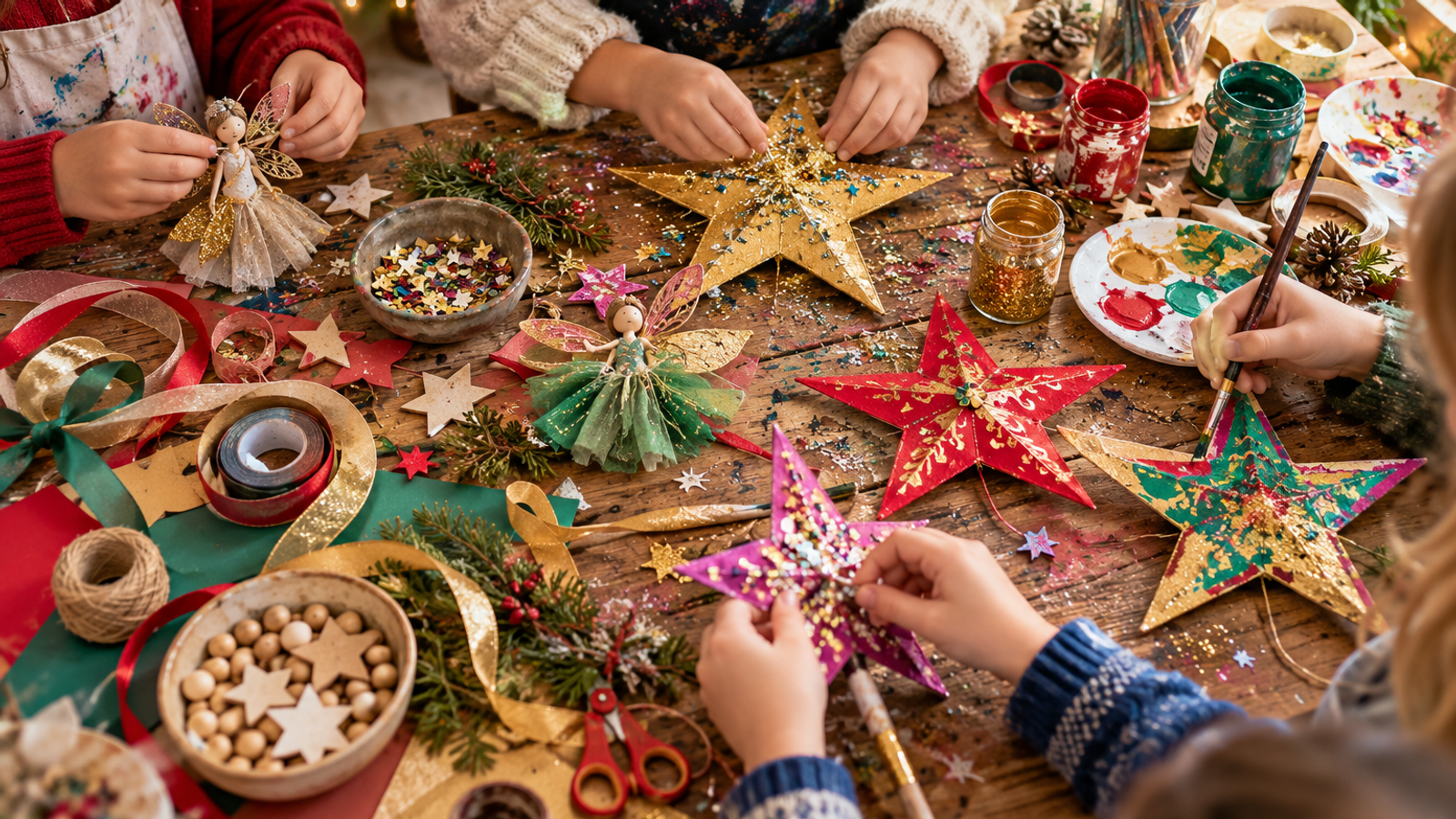 Art and Craft Holiday Club: Festive Fun (ages 8 to 12, morning)