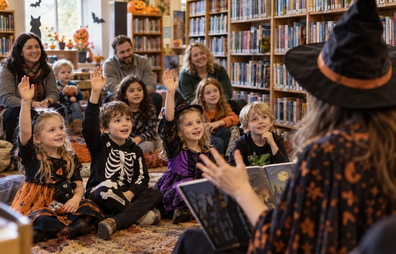 Myths, Magic & Mystery: Halloween Stories (Age 5+)