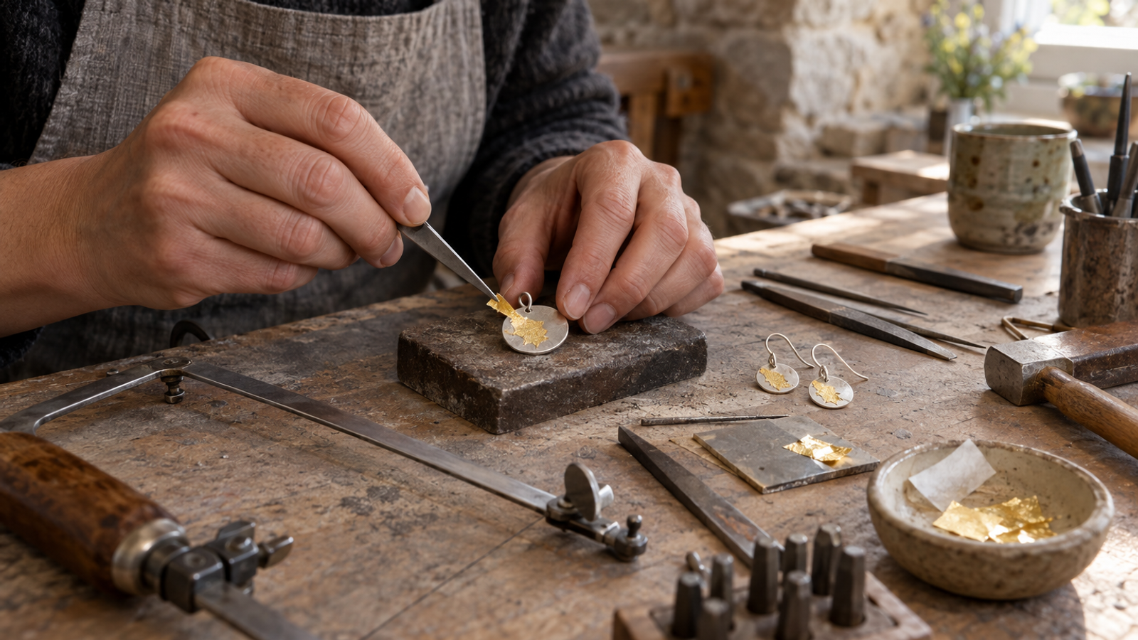 Silver Keum Boo Jewellery Workshop - Thursday 22 October
