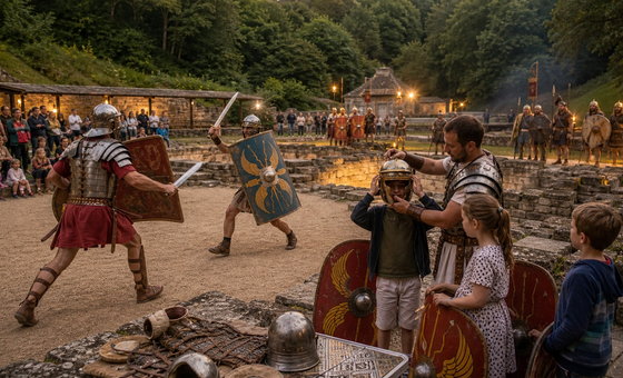 Gladiator Weekend Chedworth Roman Villa