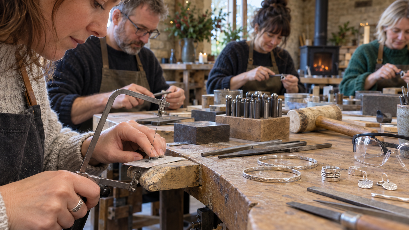 Silver Jewellery Workshop Christmas Special (3 December)