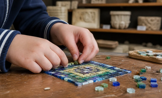 Workshop - Mythical Mini Mosaics