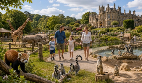Win a Family Annual Pass to Cotswold Wildlife Park