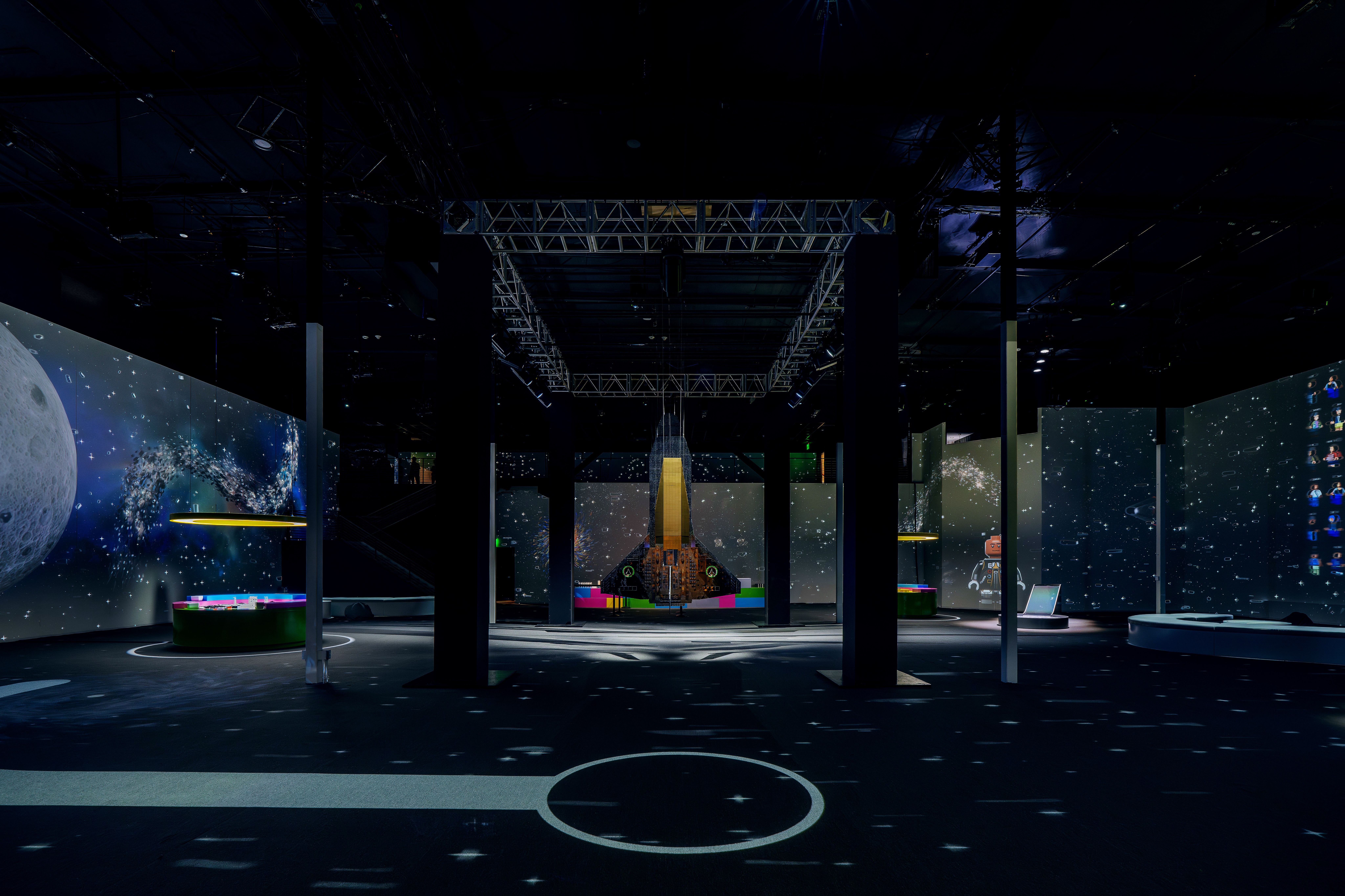 Lego®& Pharrell Williams, Over The Moon Activation, LA