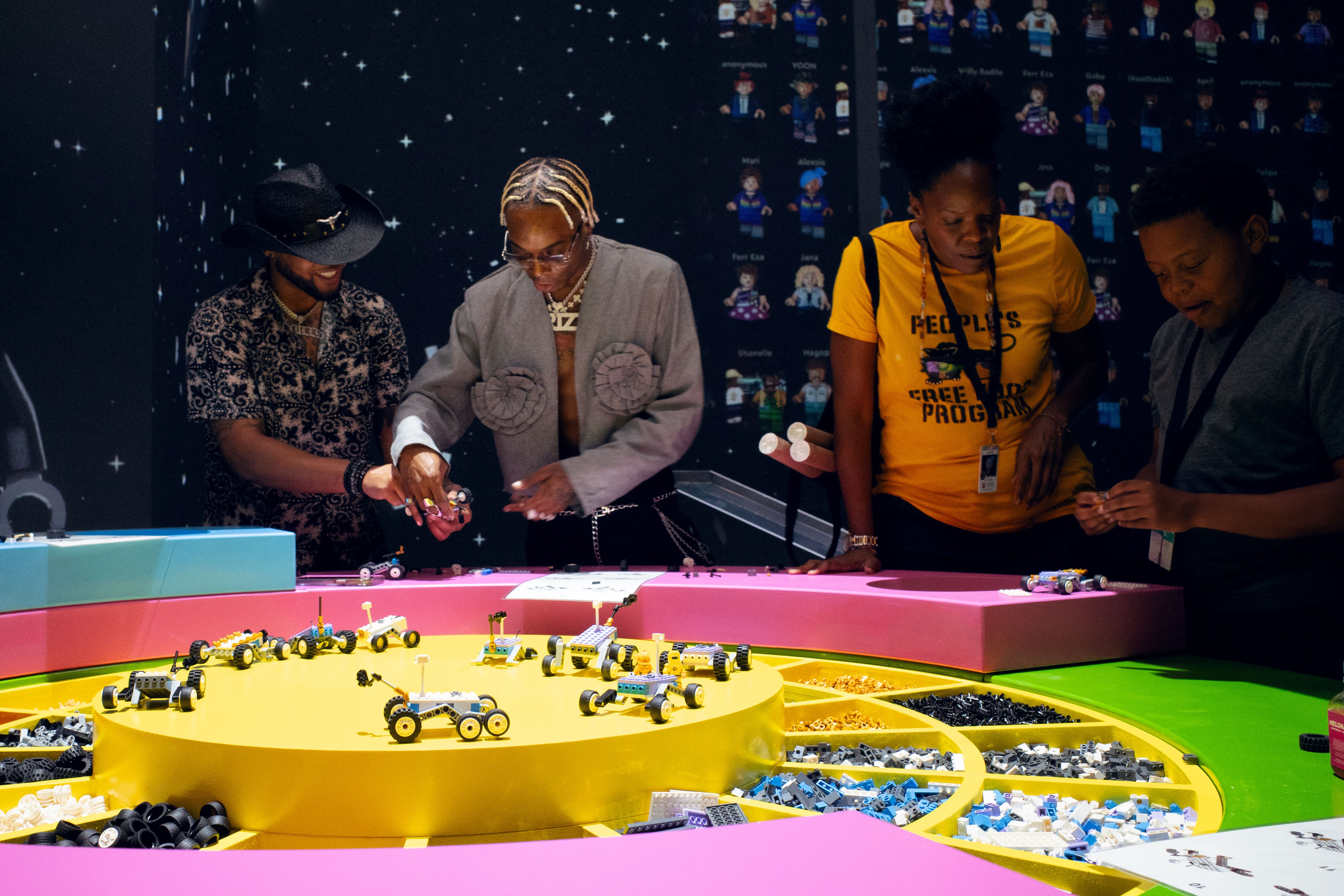 Lego®& Pharrell Williams, Over The Moon Activation, LA