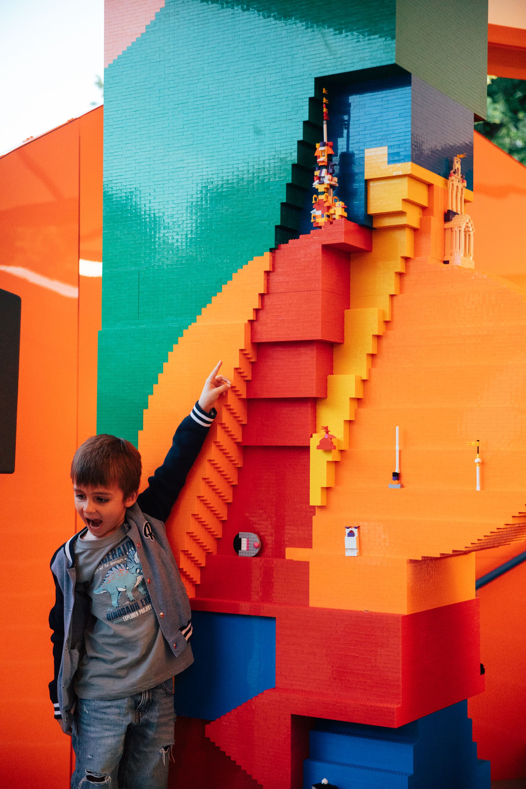 Lego® and Serpentine Play Pavilion 
