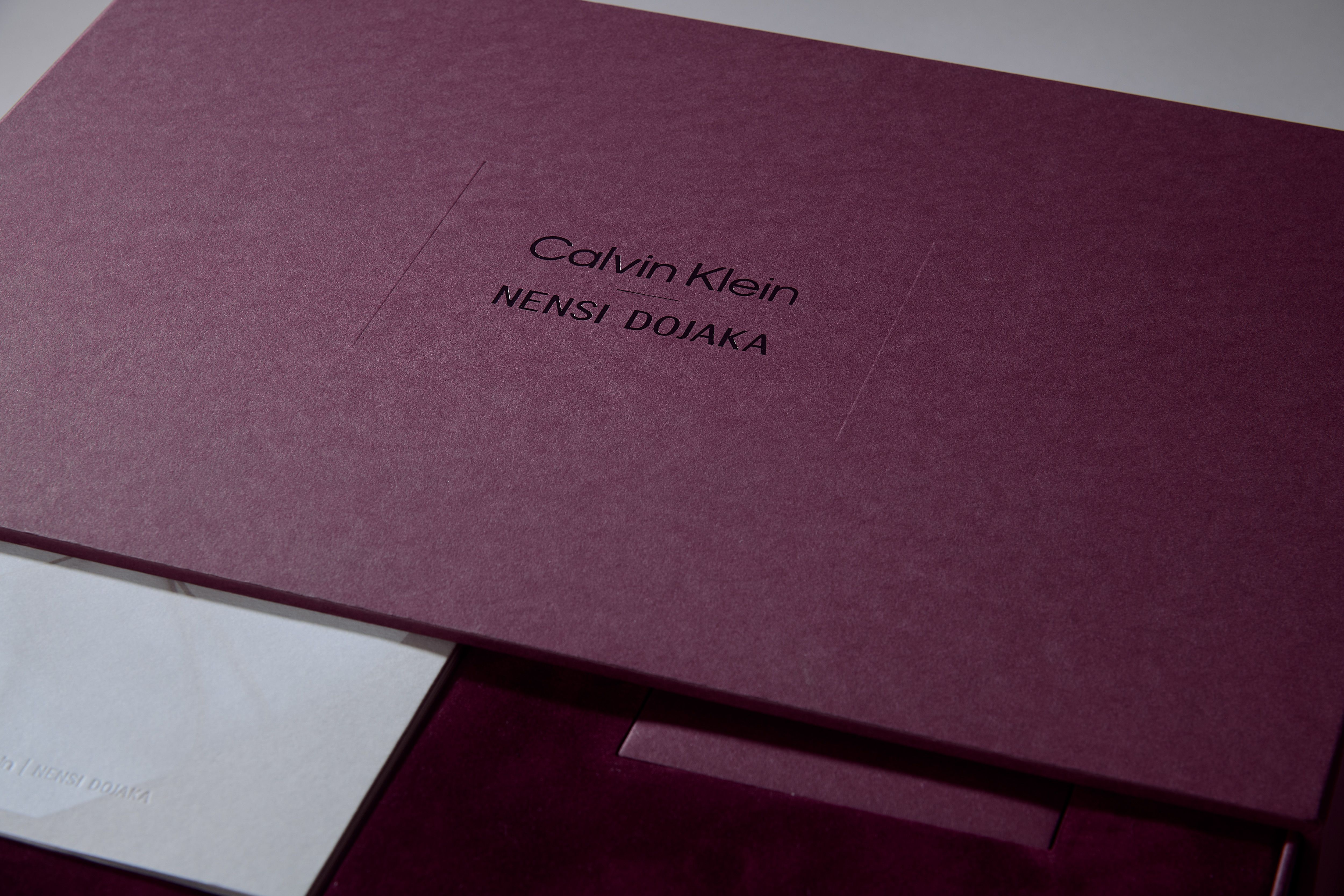 Calvin Klein & Nensi Dojaka Partnership