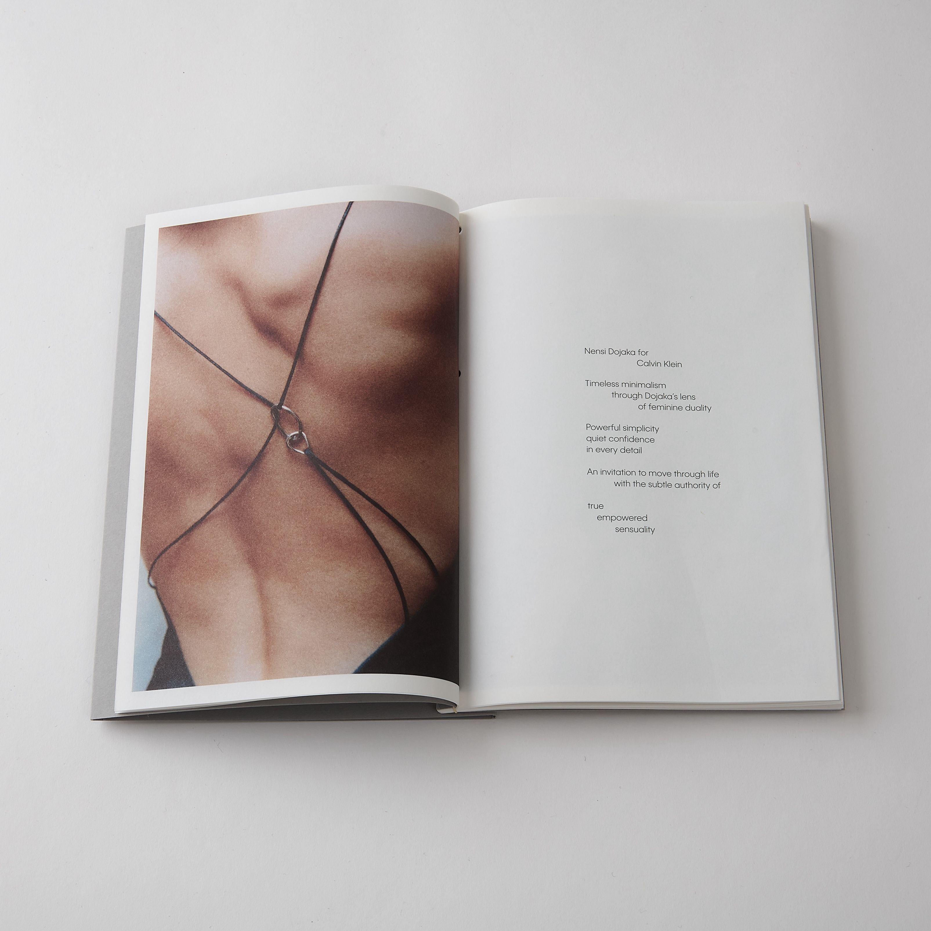 Calvin Klein & Nensi Dojaka Partnership