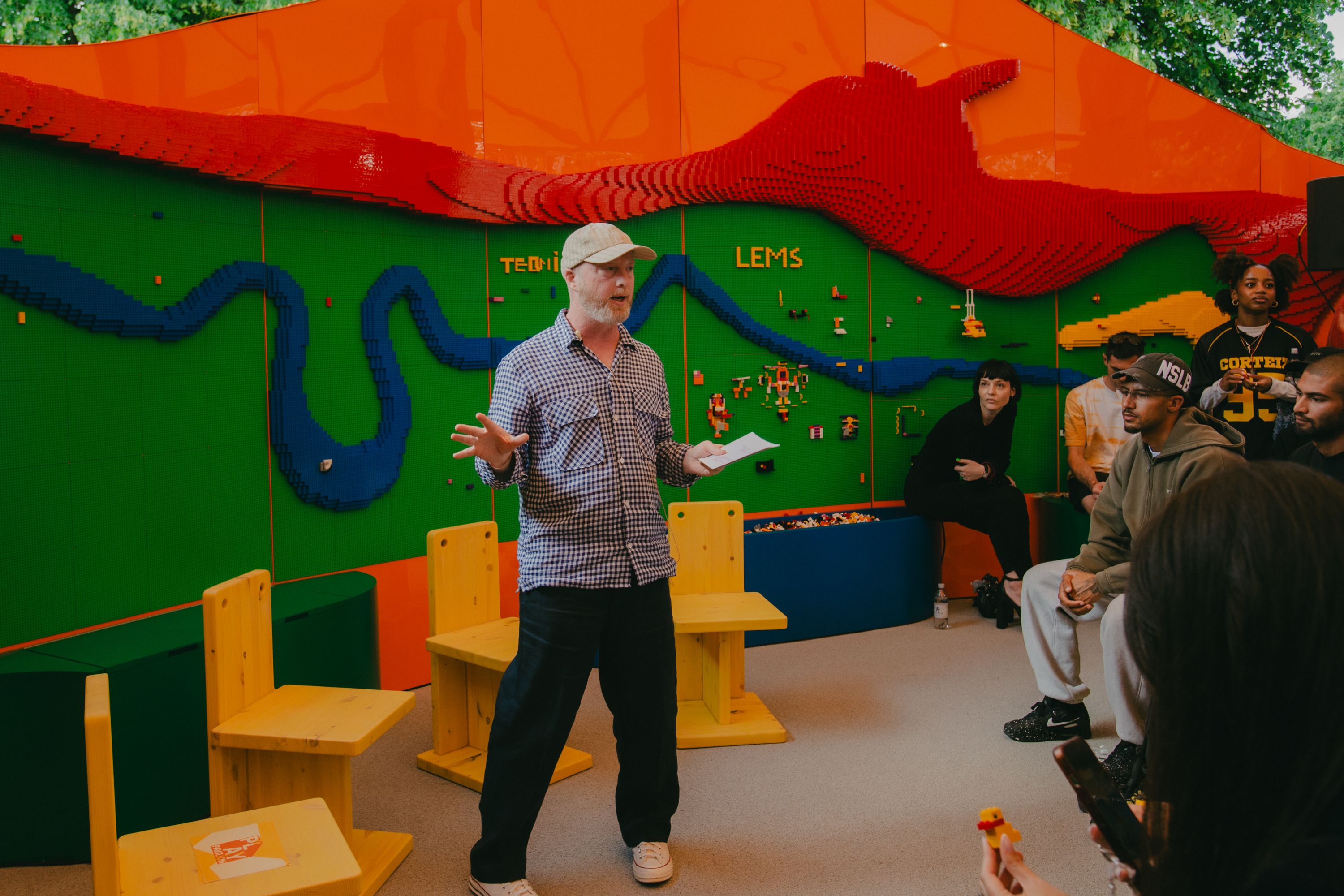 Lego® and Serpentine Play Pavilion 