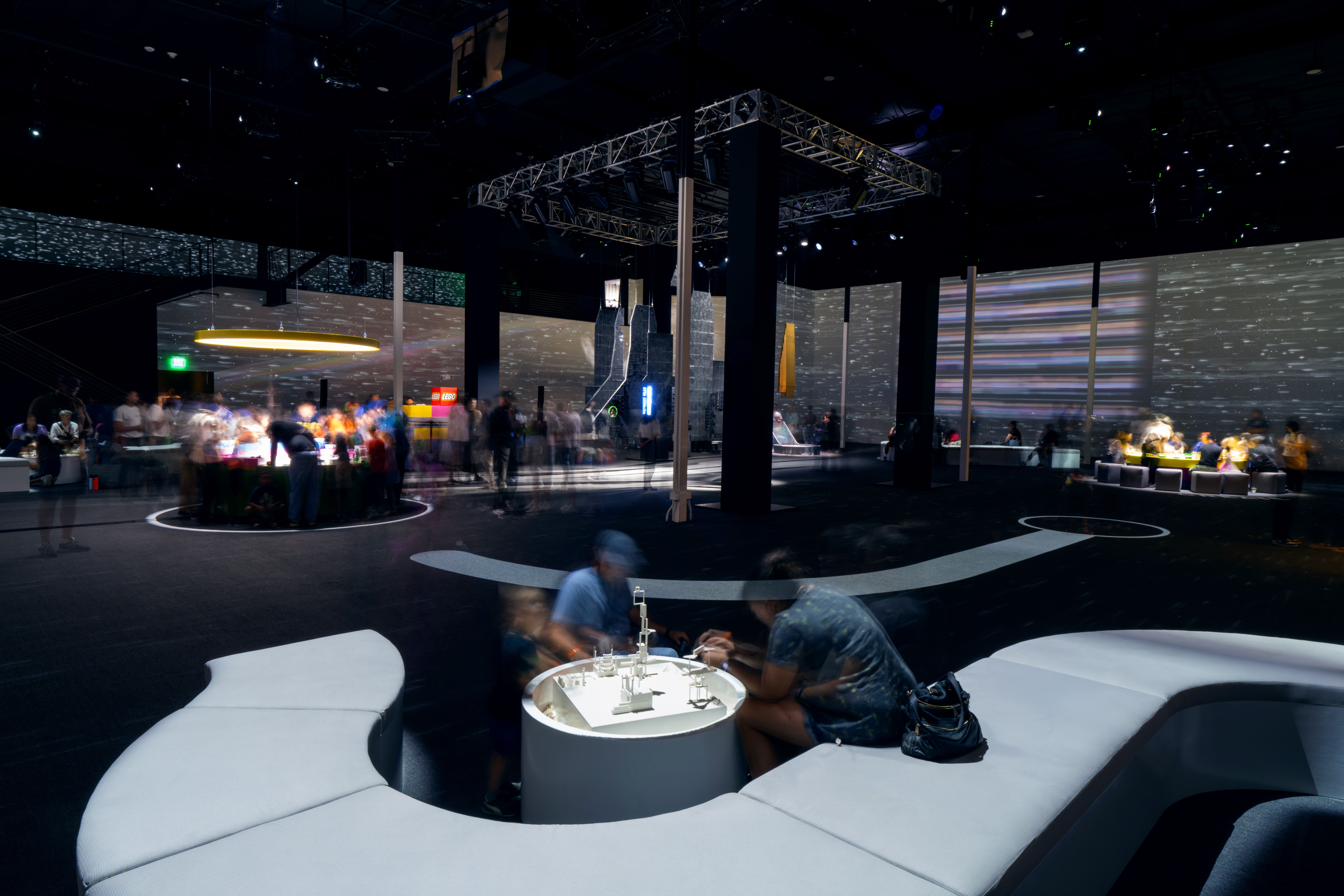 Lego®& Pharrell Williams, Over The Moon Activation, LA