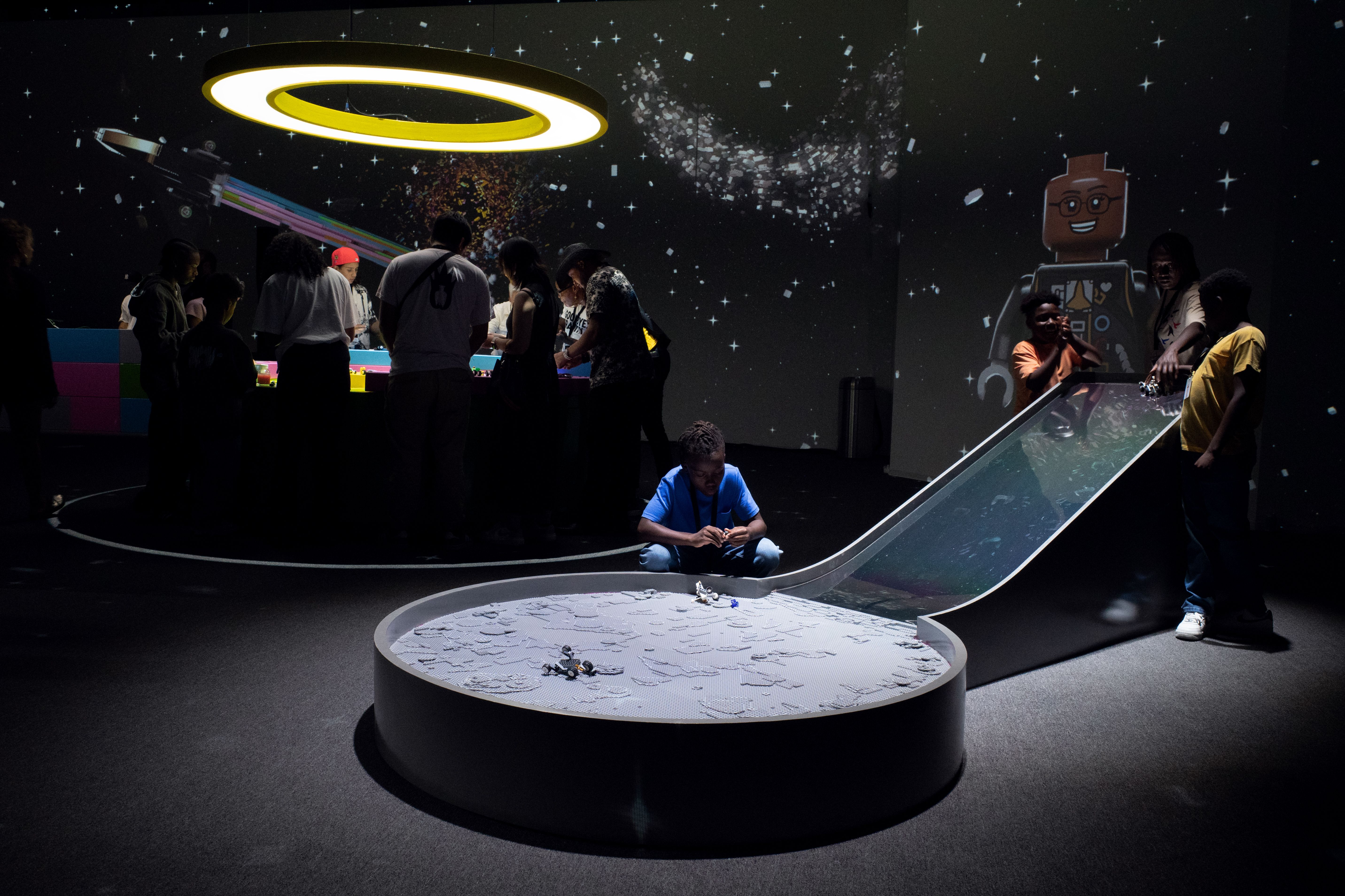 Lego®& Pharrell Williams, Over The Moon Activation, LA