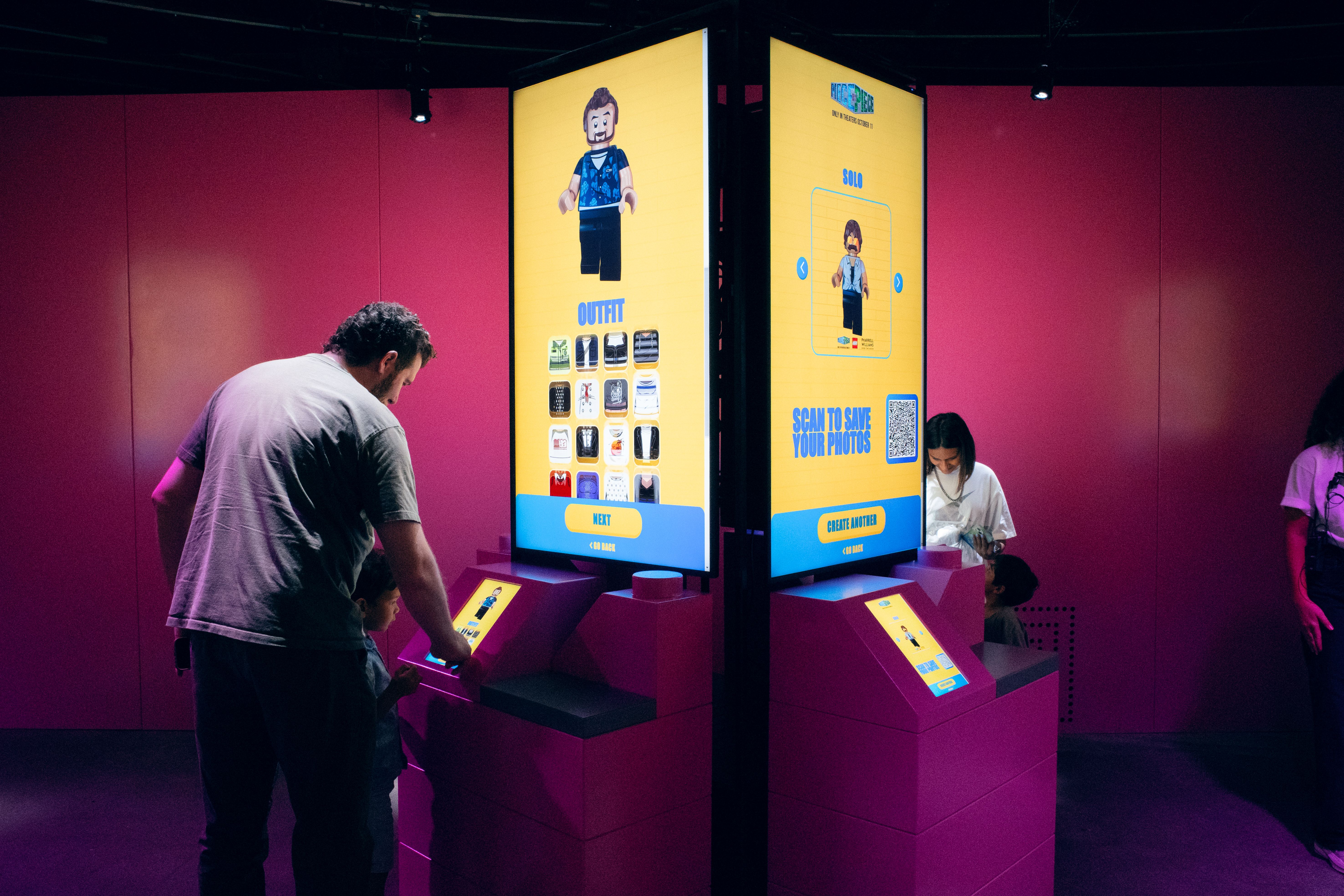 Lego®& Pharrell Williams, Over The Moon Activation, LA
