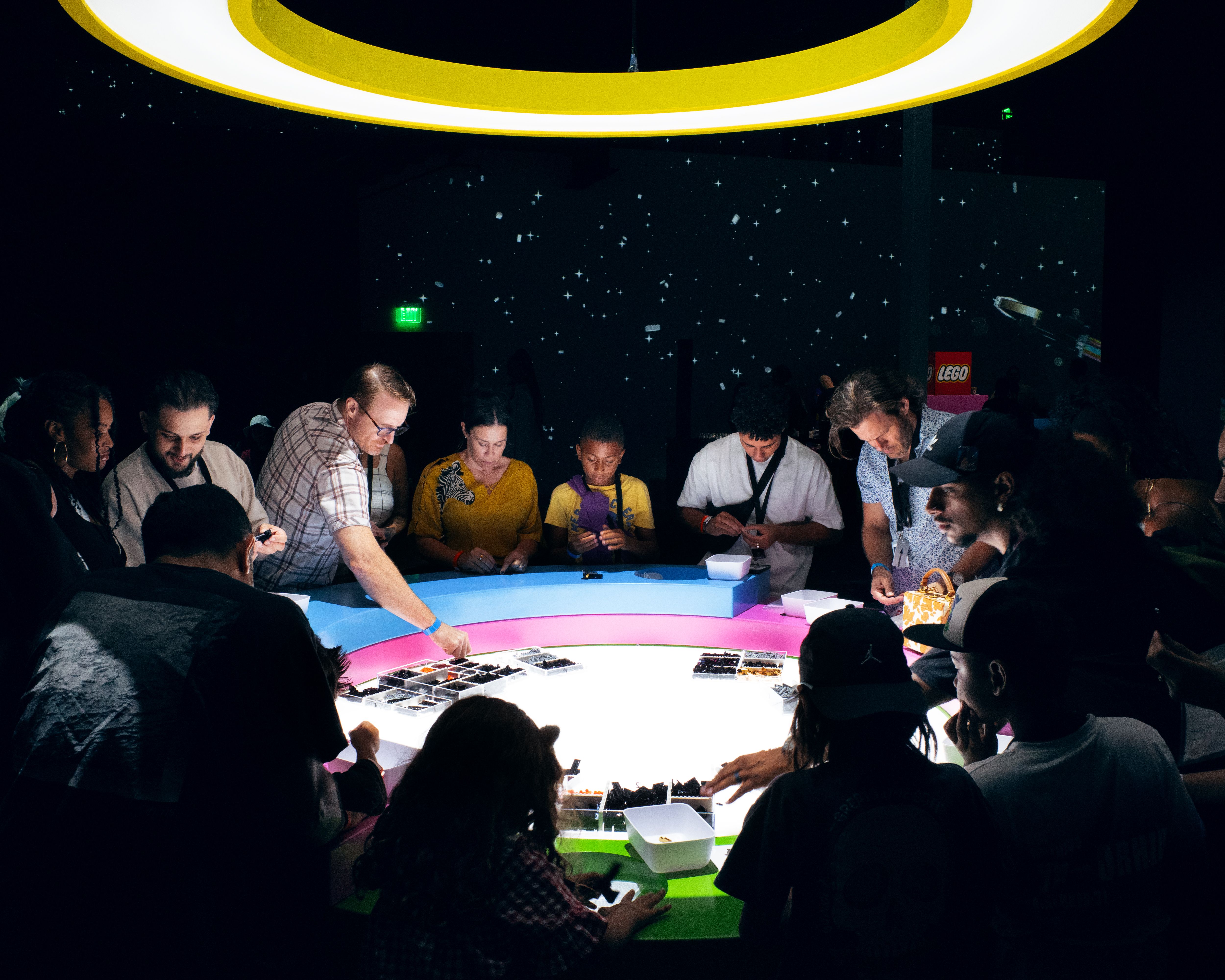 Lego®& Pharrell Williams, Over The Moon Activation, LA